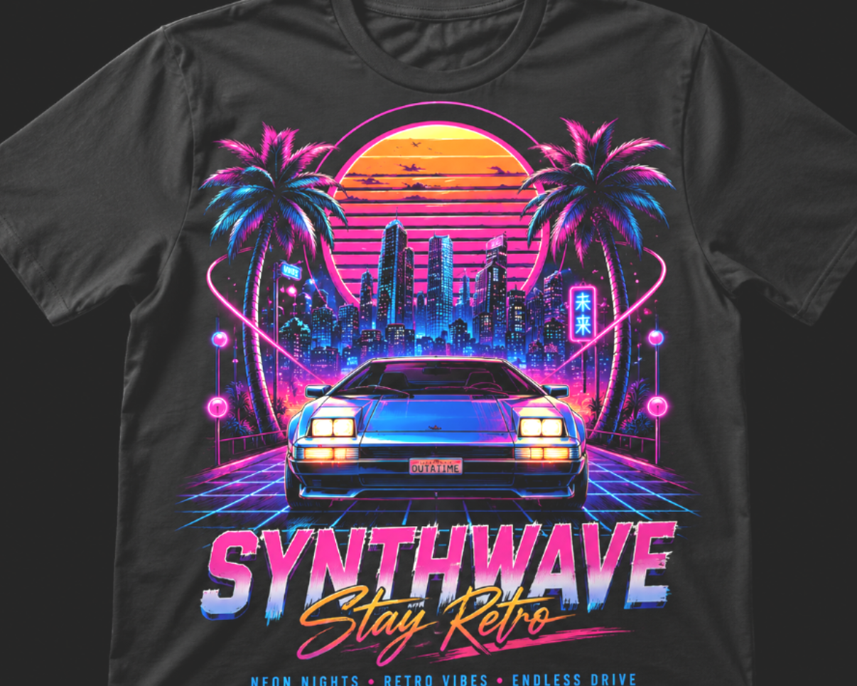 DTF printing on apparel